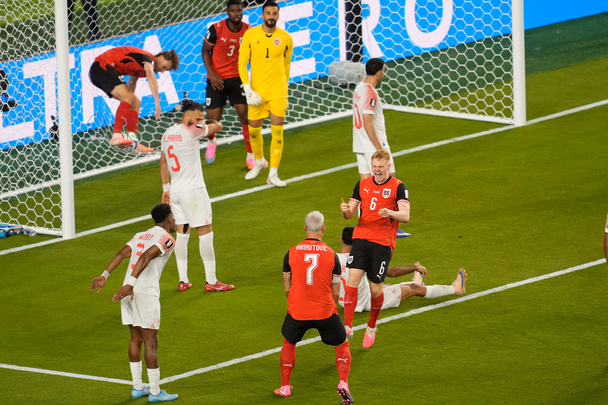 L'Autriche bat la Jordanie 3-1 pour sa première victoire en Coupe du monde en 36 ans