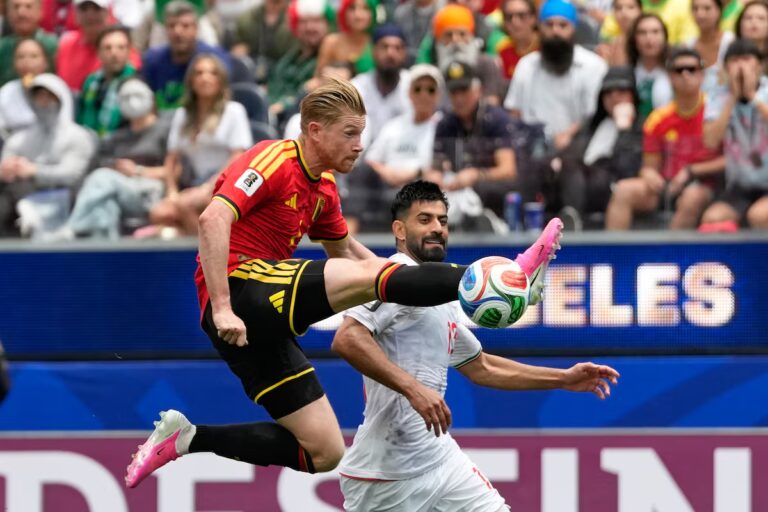 L'Iran affronte la Belgique pour un match nul à la Coupe du monde