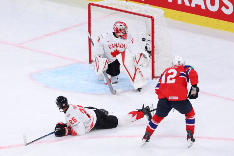 La Norvège bat le Canada 3-2 et remporte la médaille de bronze au Championnat du monde de hockey