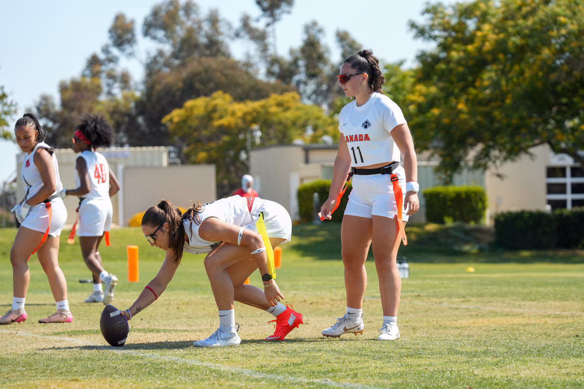 Le Canada vise l'or au flag-football féminin