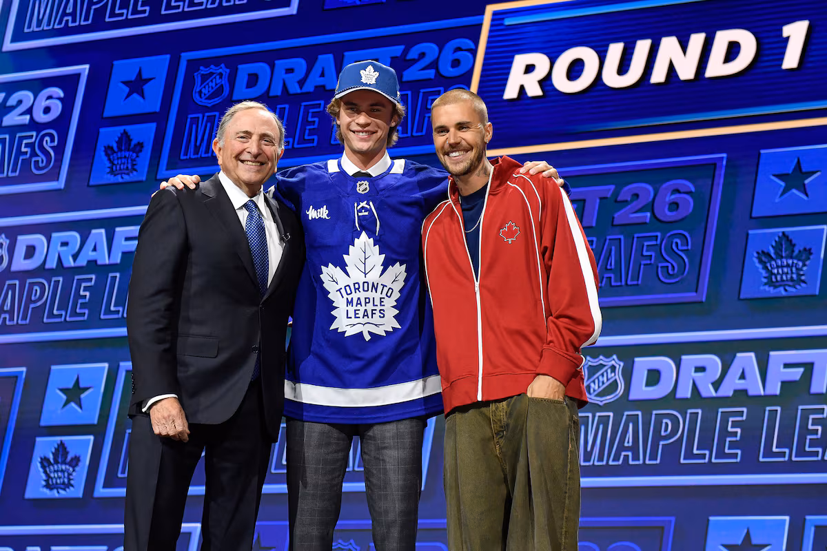Les Maple Leafs repêchent le meilleur espoir Gavin McKenna avec le premier choix au total