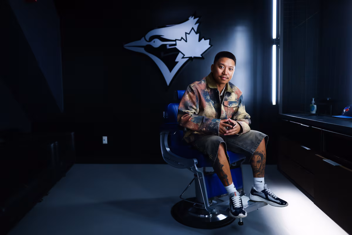 Un autre type de coupeur : les Blue Jays profitent d’une expérience de salon de coiffure privé