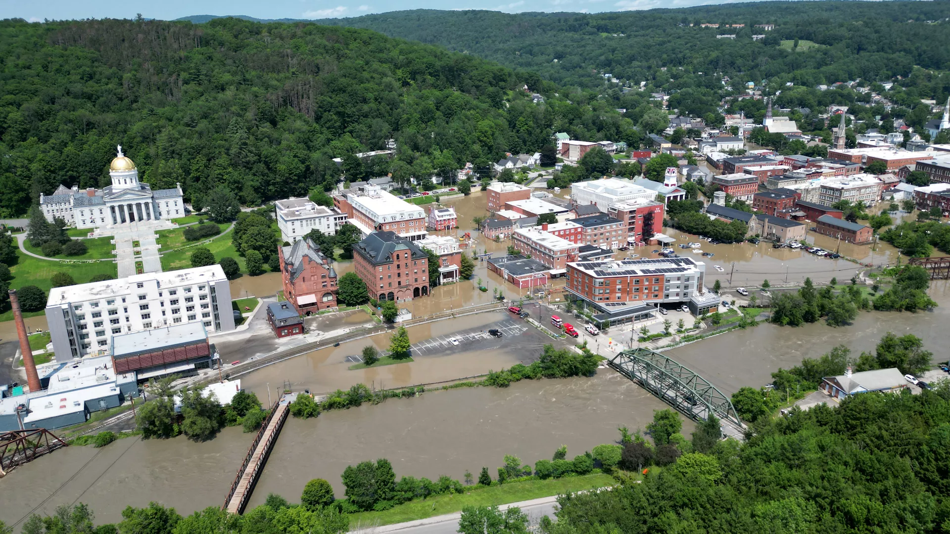 Coincé au Vermont : inondations catastrophiques au Vermont