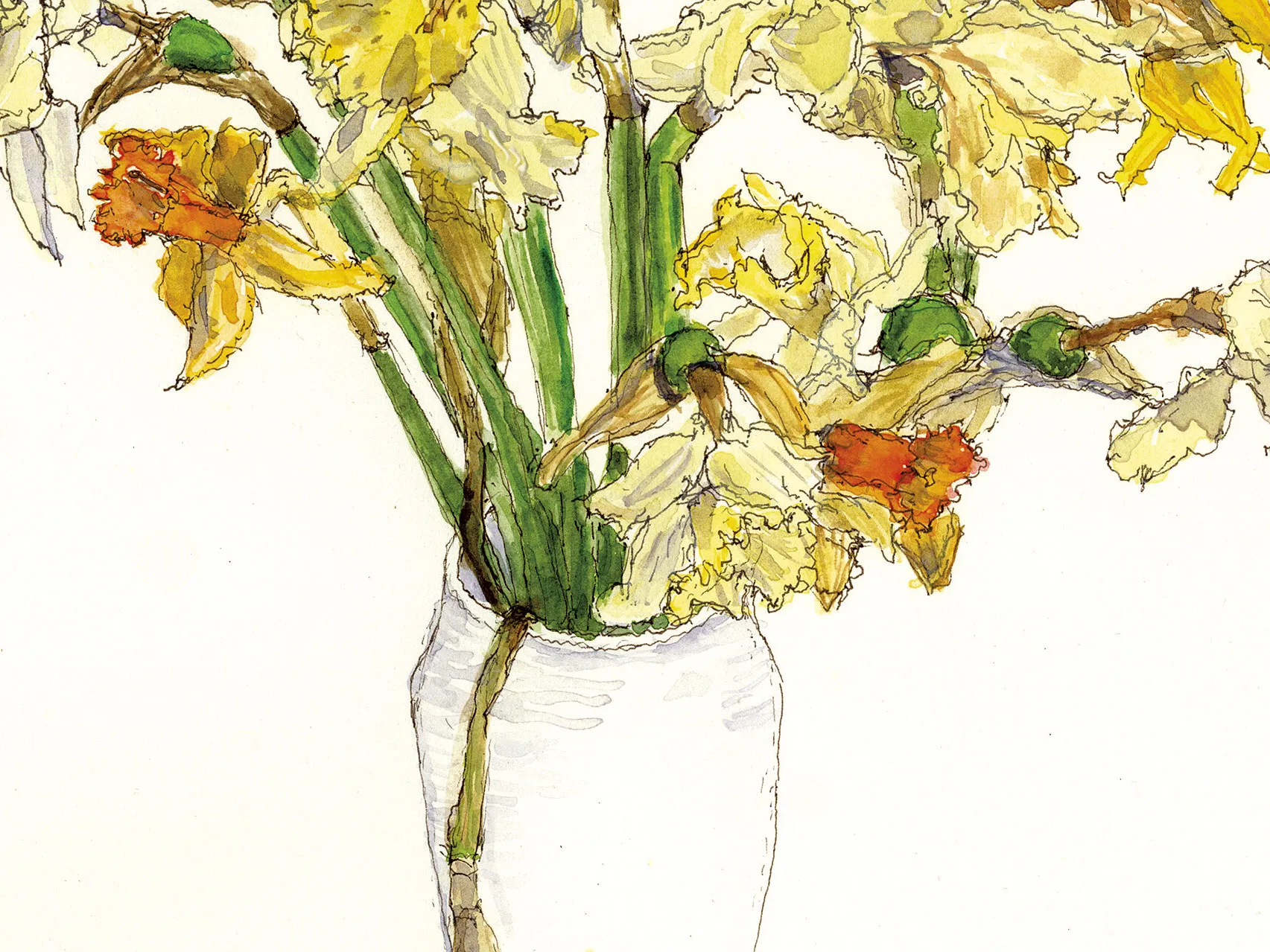 Alisa Dworksy étudie les phases florales à l’exposition d’art de Greensboro