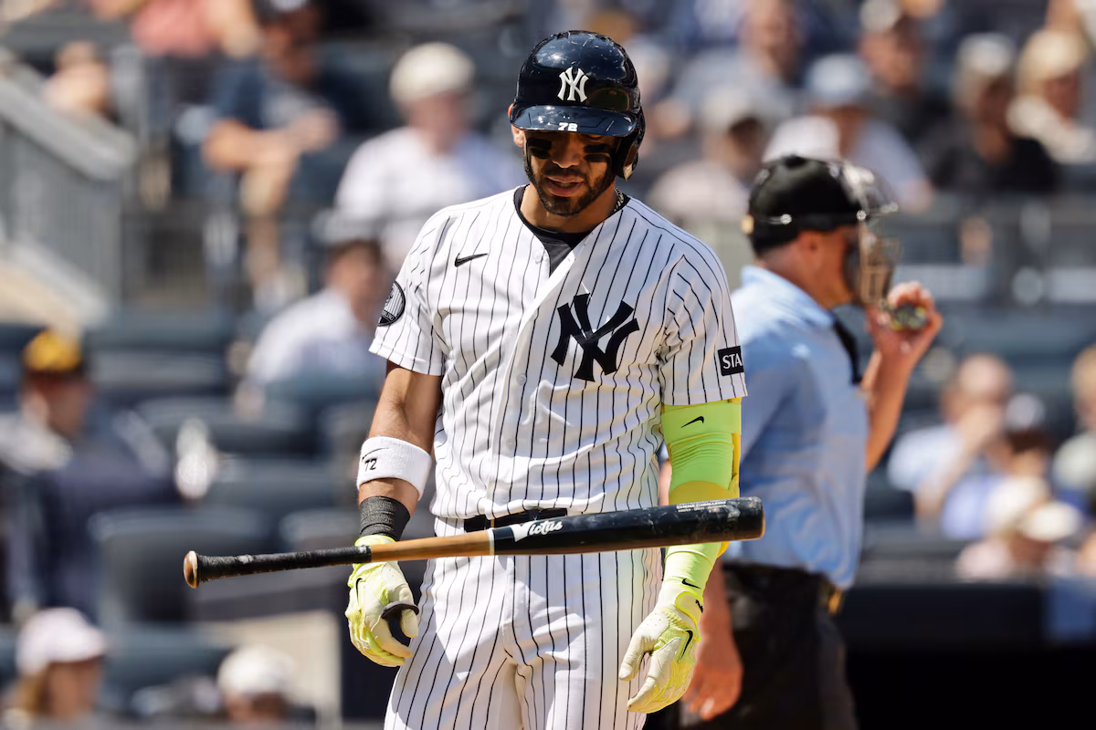 Caballero des Yankees ciblé par la MLB pour avoir réprimé la routine du marbre consistant à attendre d'engager le lanceur