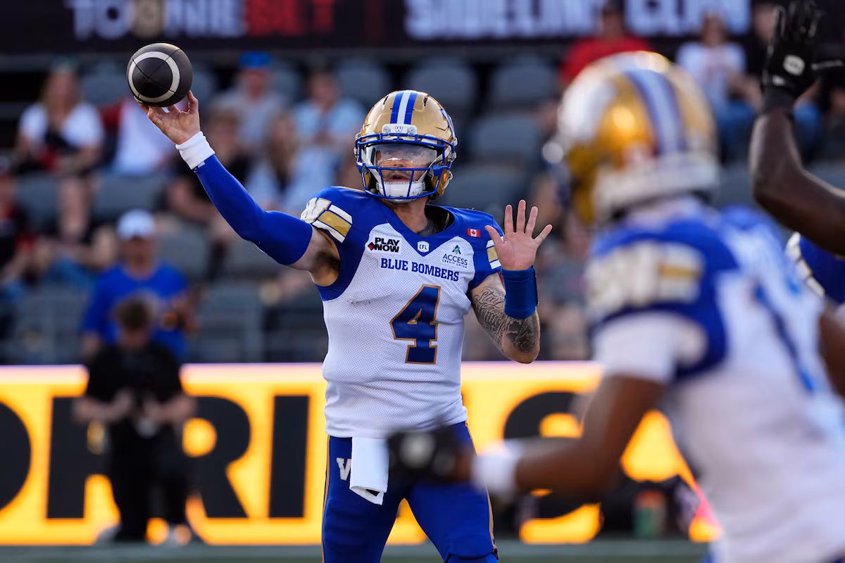 Dru Brown des Bombers cherche une autre victoire sous le centre