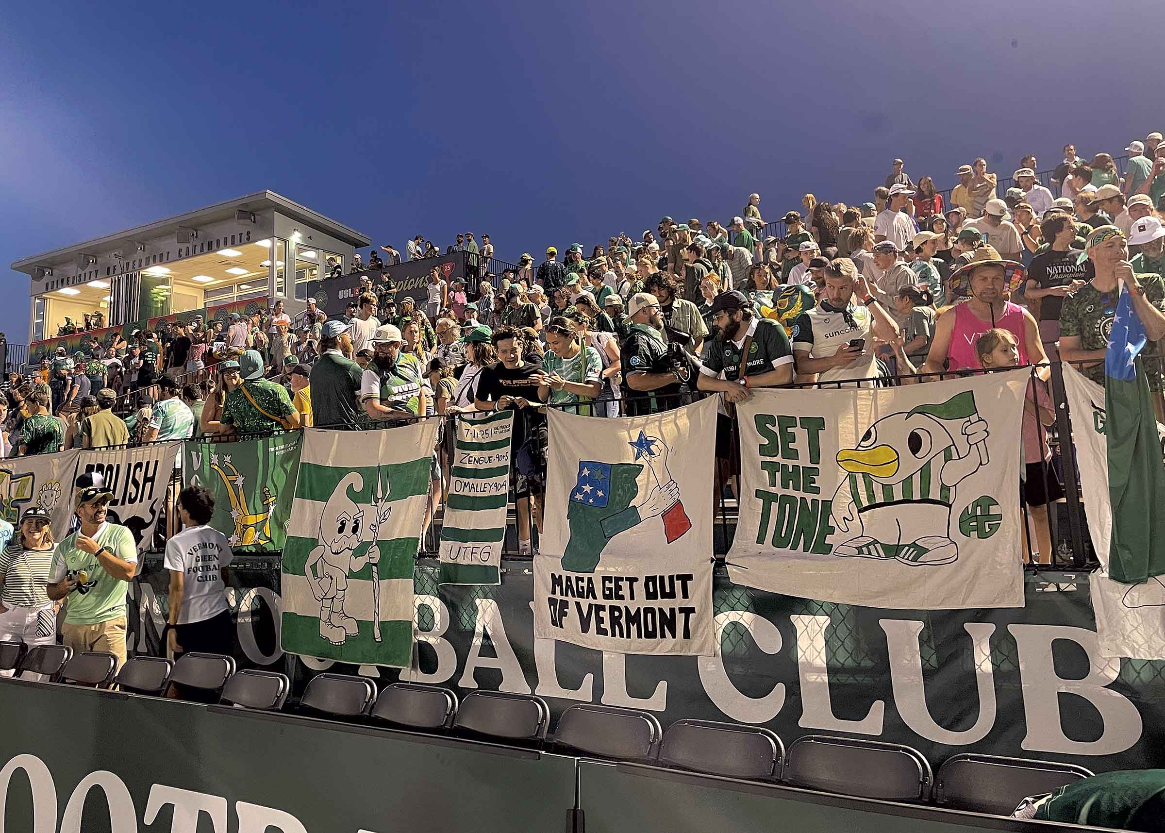 Le Vermont Green FC Women marque gros lors de la saison inaugurale