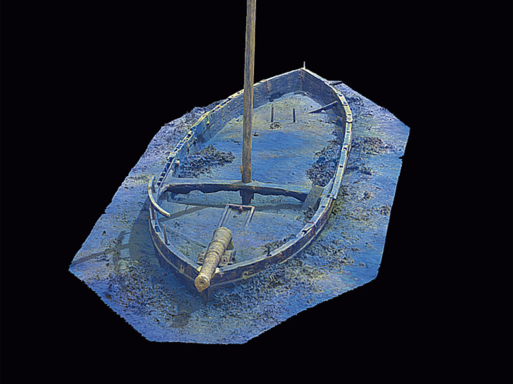 Le musée maritime crée une visite en réalité virtuelle de l'épave du navire de 1776
