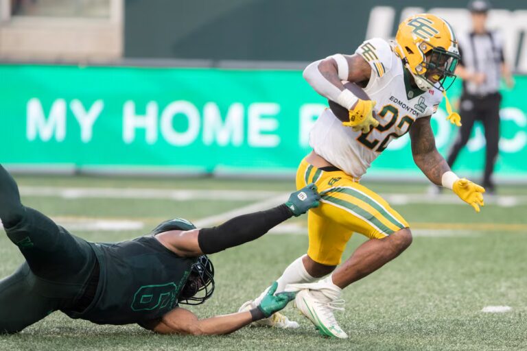 Le panier de 57 verges de Blanchard permet aux Elks de remporter une victoire de 36-34 contre les Roughriders