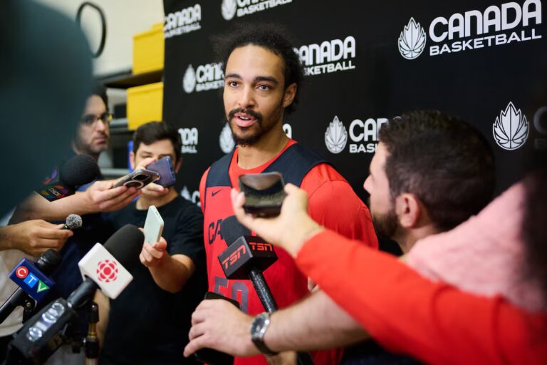 Les frères Nembhard de retour sur le terrain ensemble au sein de l'équipe senior du Canada