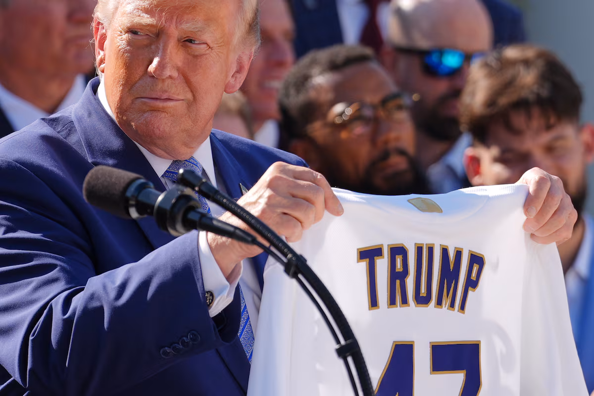 Trump accueille à nouveau les Dodgers à la Maison Blanche, les qualifiant de « l'une des grandes marques »