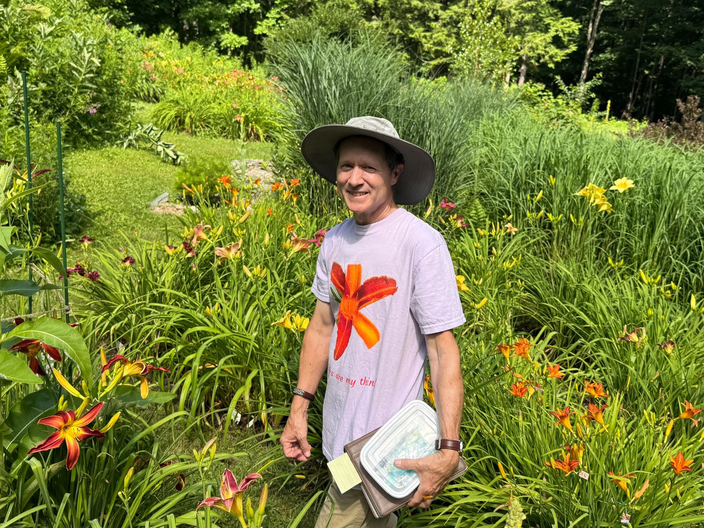 Vidéo : Visite du jardin d'hémérocalles de Todd Hanley à Richmond