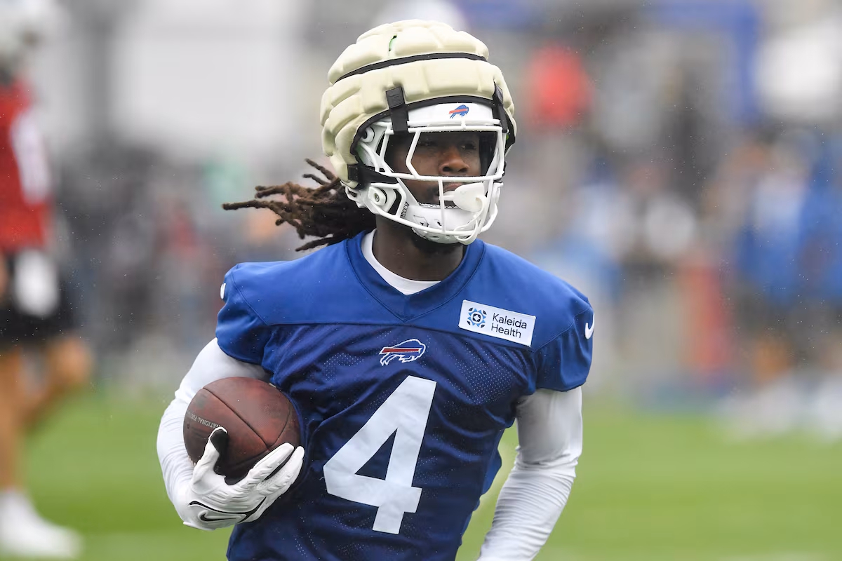 Bills RB James Cook cherche des moyens de s'améliorer, un an après avoir mené la NFL à la course