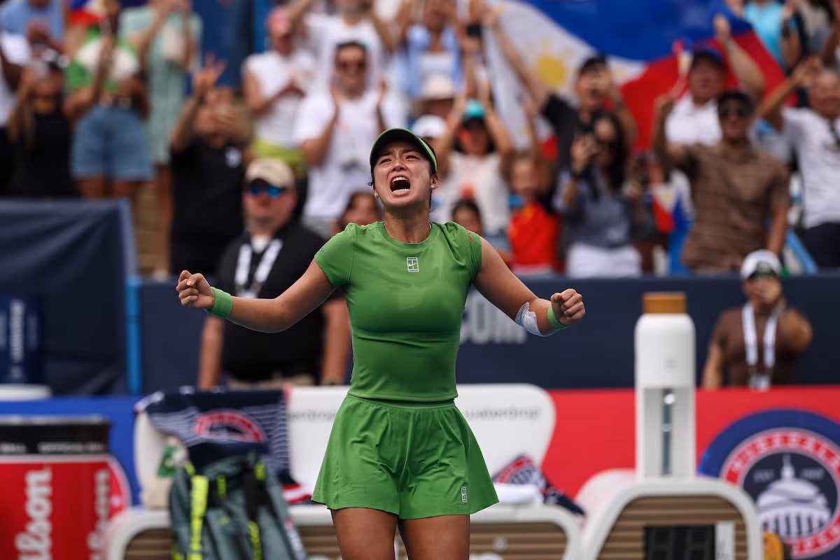Fraîchement sorties de son premier titre sur le circuit WTA, Alex Eala et ses suivants philippins se préparent pour le NBO de Toronto
