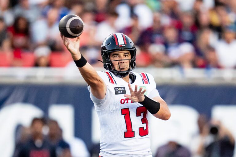 Les Rouge et Noir tombent à 0-10 cette saison avec une défaite de 46-16 contre les Alouettes, les meilleurs de la LCF