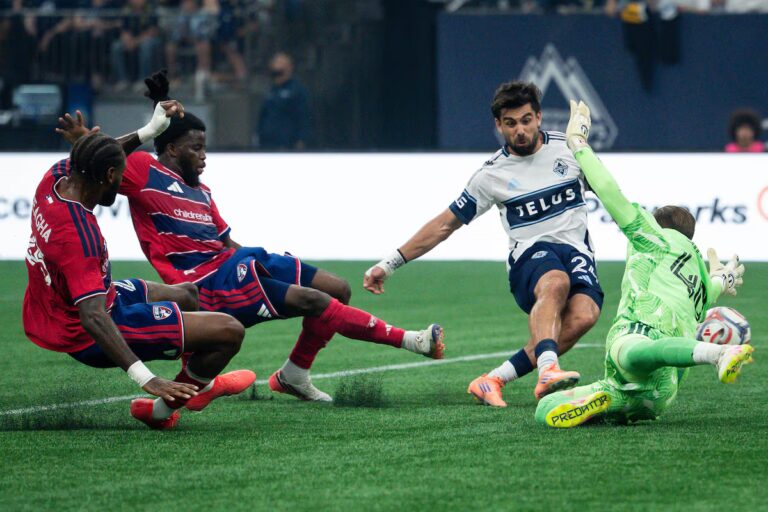 Les Whitecaps de Vancouver battent le FC Dallas 5-0