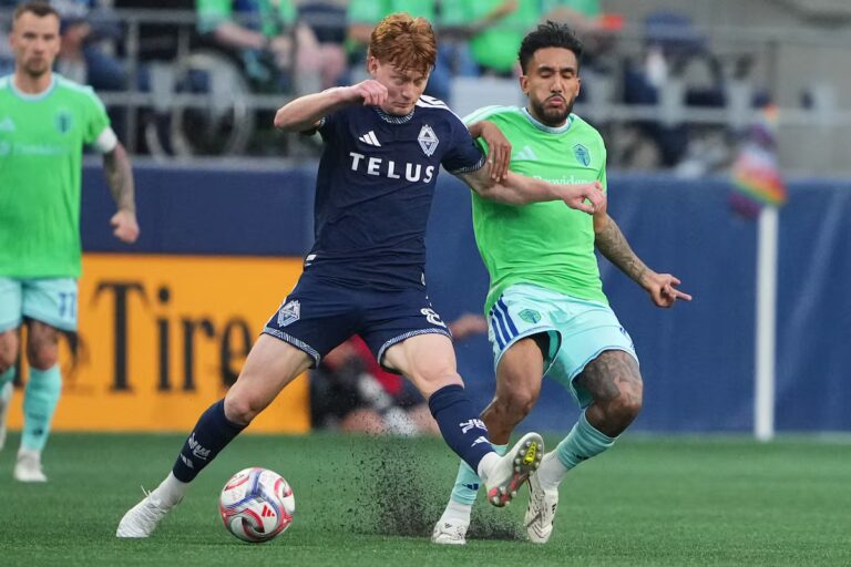 Les Whitecaps infligent aux Sounders une septième défaite consécutive en MLS avec une victoire 2-0