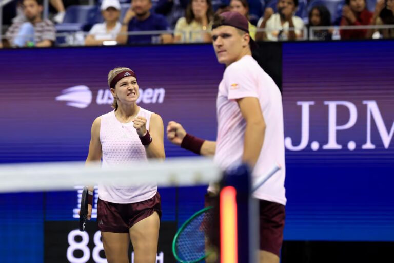 Muchova et Mensik remportent le titre en double mixte à l'US Open