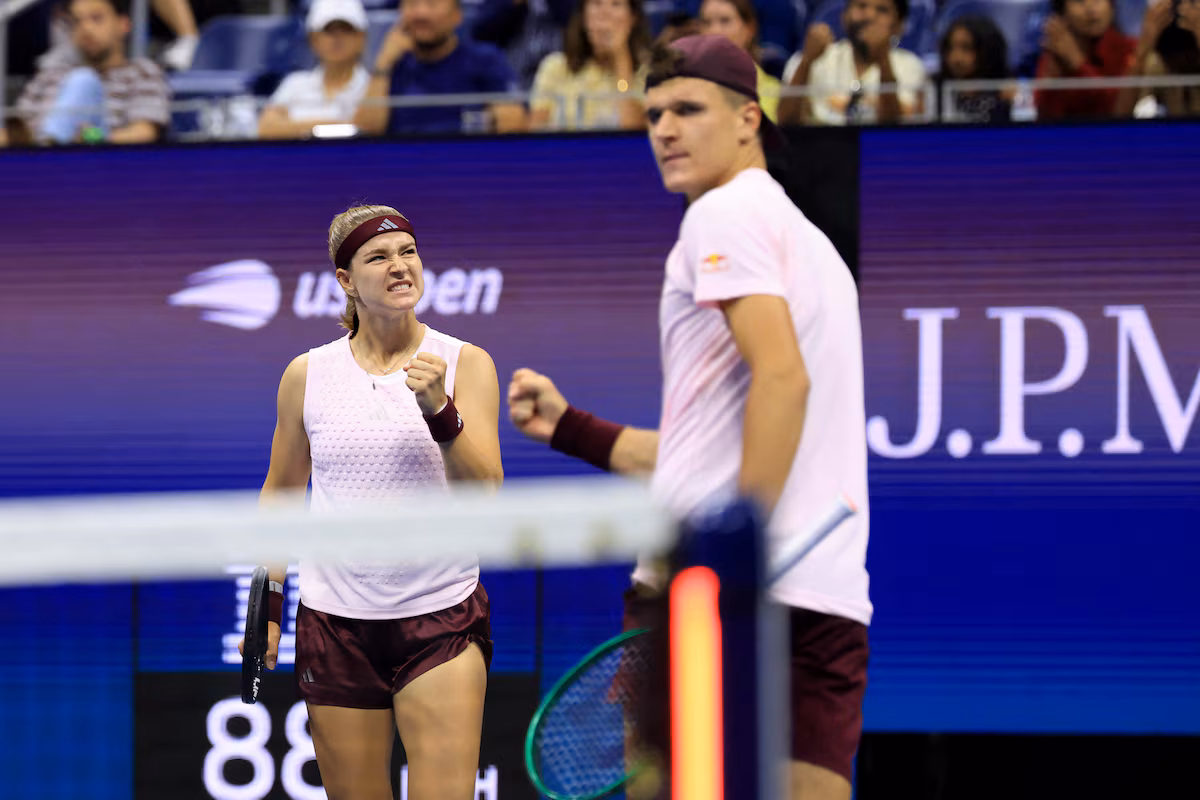 Muchova et Mensik remportent le titre en double mixte à l'US Open