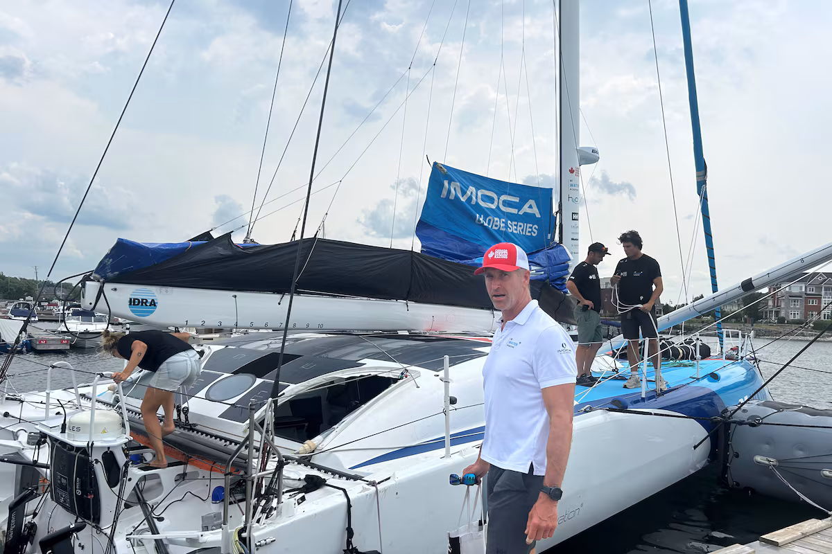 Scott Shawyer vise une course autour du monde en solitaire présentée comme l'Everest de la voile