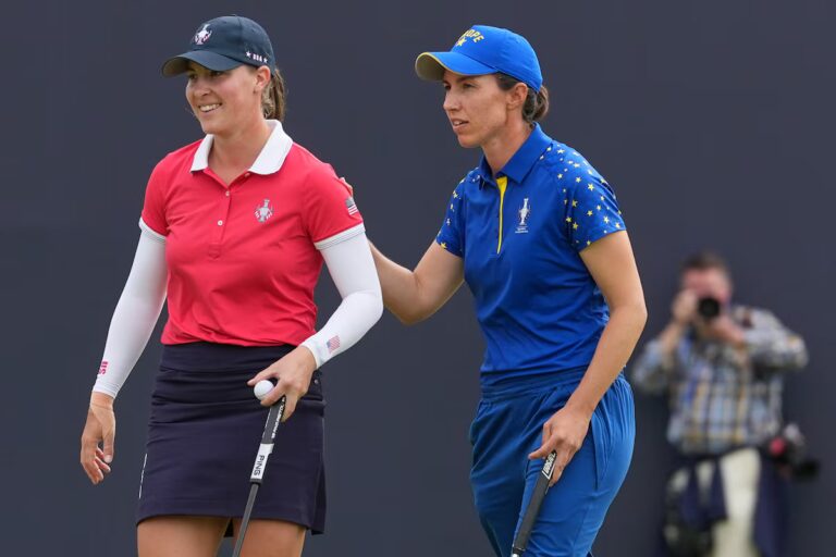 Carlota Ciganda se venge rapidement de Jennifer Kupcho à la Solheim Cup