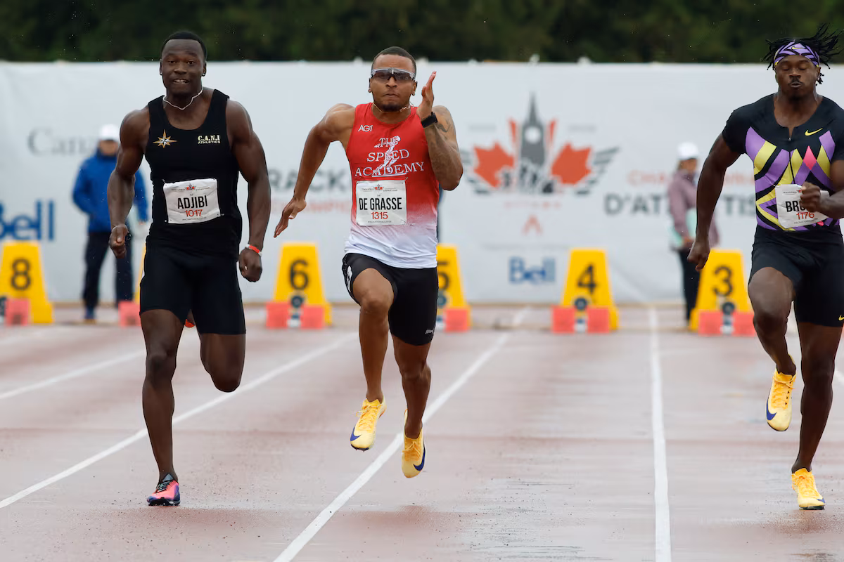 « Compétitif » De Grasse aborde la demi-finale du championnat ultime du 200 mètres avec un sommet en carrière
