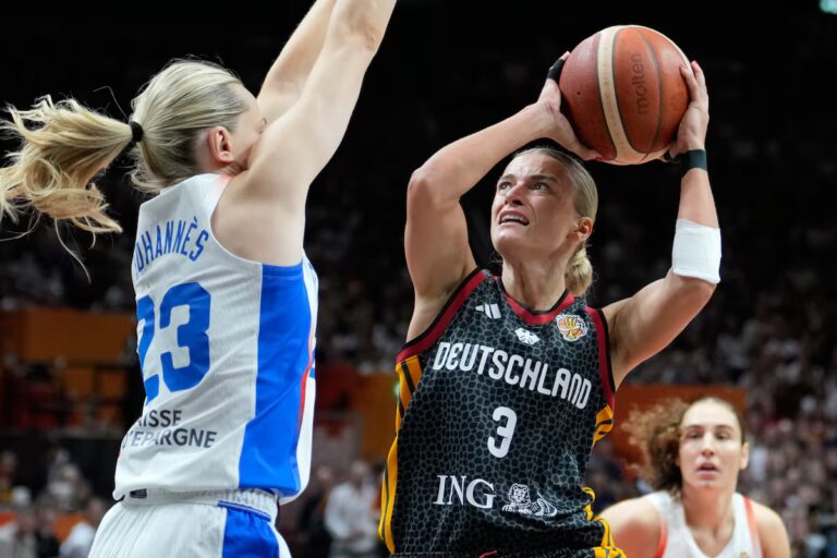 La France bat l'Allemagne 86-64 et atteint la finale de la Coupe du Monde FIBA ​​féminine contre les États-Unis.