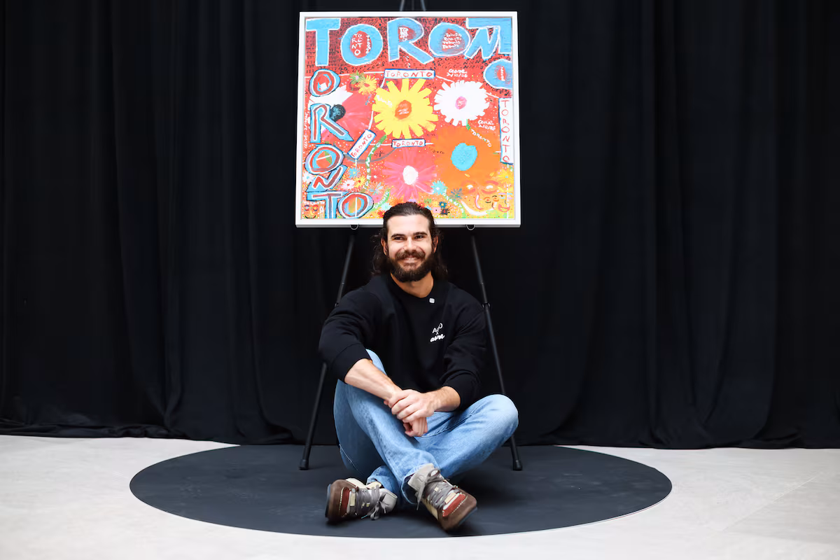 L'as des Blue Jays, Dylan Cease, expose une peinture au Musée des beaux-arts de l'Ontario