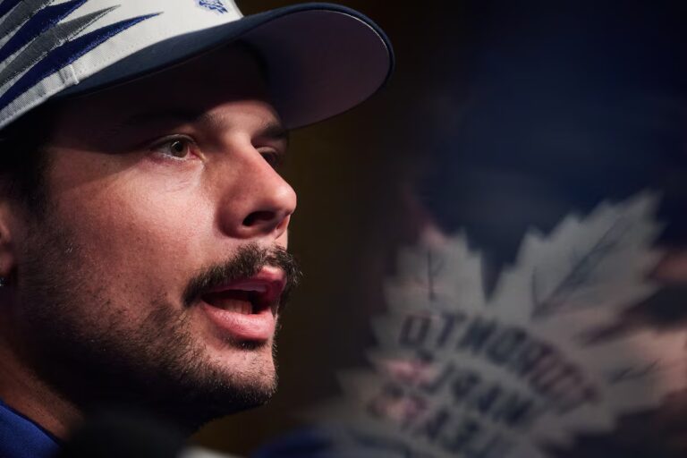 Le capitaine des Maple Leafs, Matthews, approuve les changements de l'équipe hors-saison