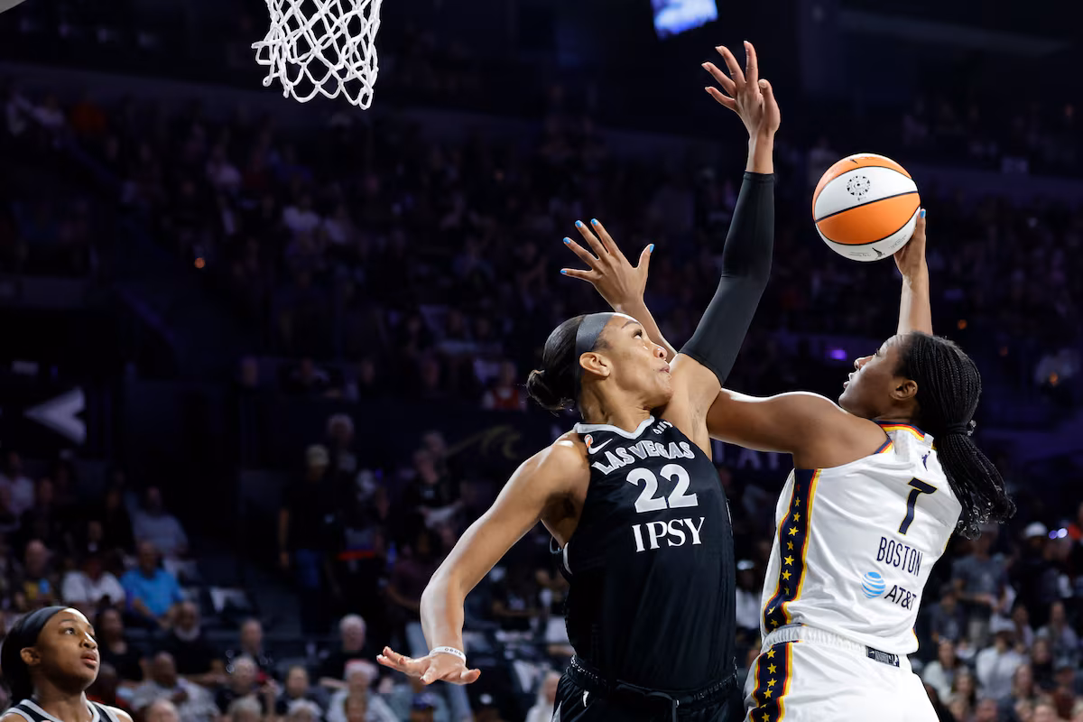 Les 38 points d'A'ja Wilson mènent les Aces à une victoire dominante dans le premier match contre Fever