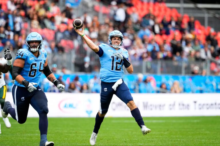 Les Argonauts de Toronto battent les Elks d'Edmonton 24-19 et décrochent leur place en séries éliminatoires