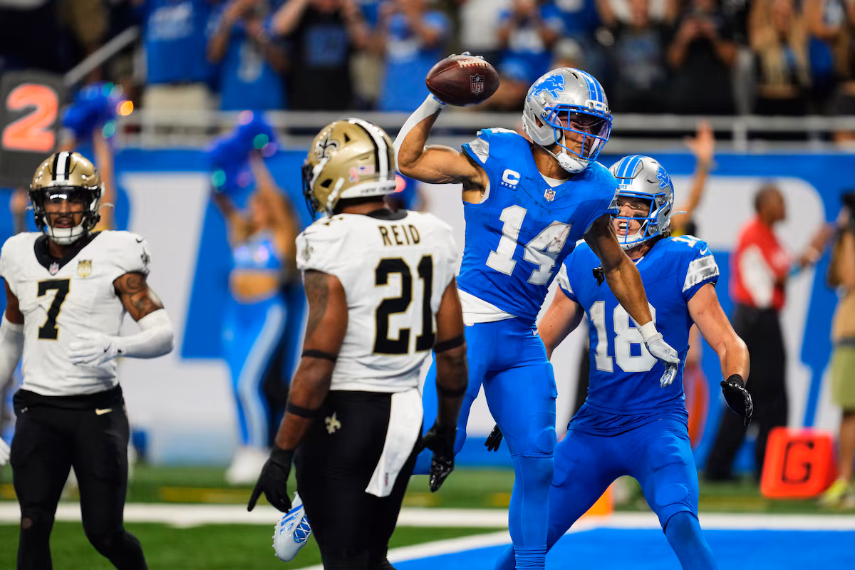 Les Lions échappent à l'ouverture de la saison avec une victoire 31-30 en prolongation contre les Saints
