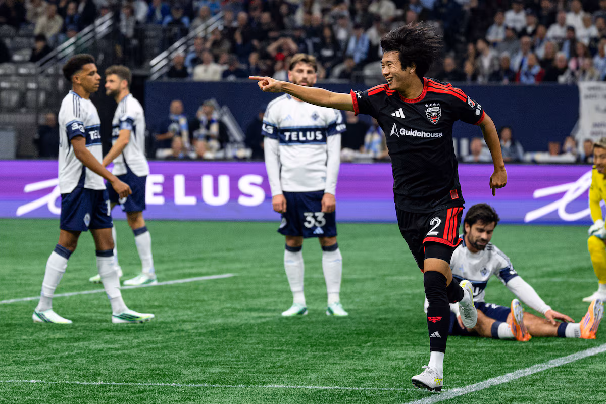 Les Whitecaps de Vancouver affrontent DC United pour un match nul 3-3