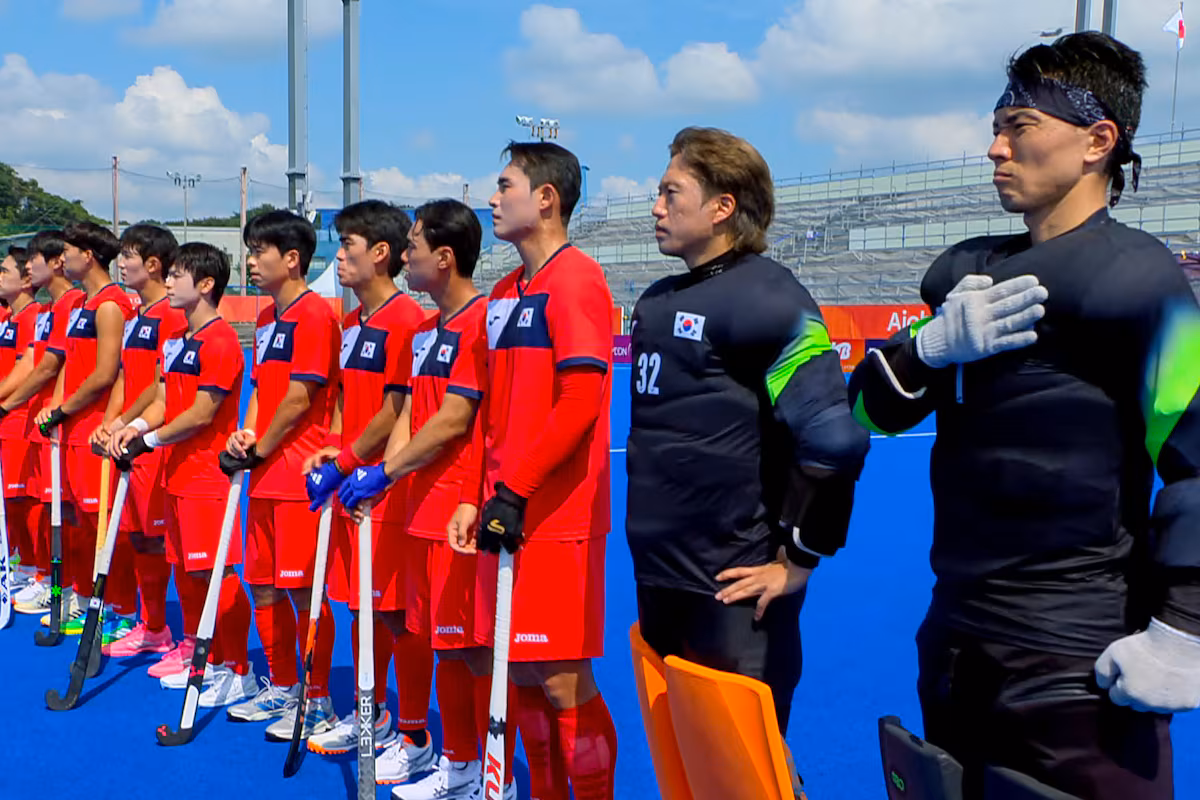 Un mauvais hymne coréen a été joué lors d'un match de hockey des Jeux asiatiques