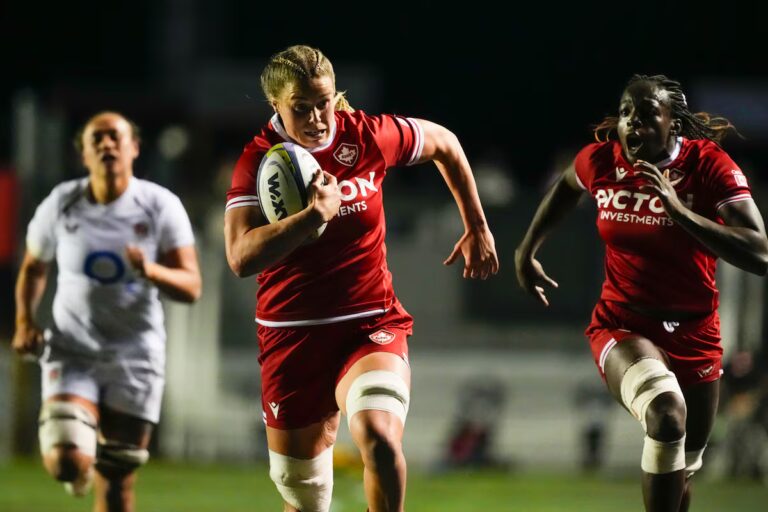 Le rugby féminin canadien bat l'Angleterre 31-22 pour une deuxième victoire consécutive