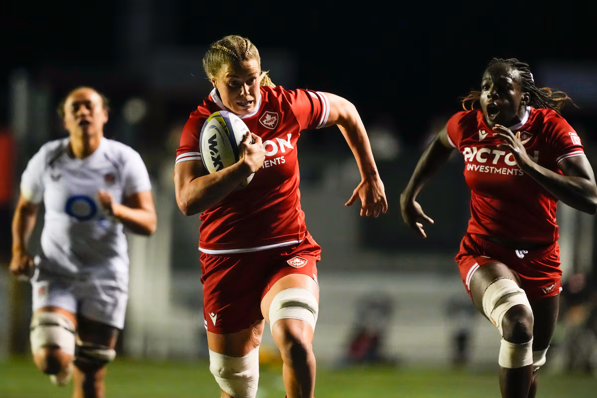 Le rugby féminin canadien bat l'Angleterre 31-22 pour une deuxième victoire consécutive