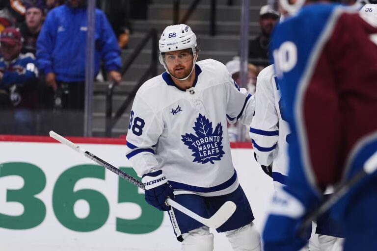 Les Maple Leafs battent l'Avs 6-3 alors que Nylander égale un sommet en carrière avec cinq points