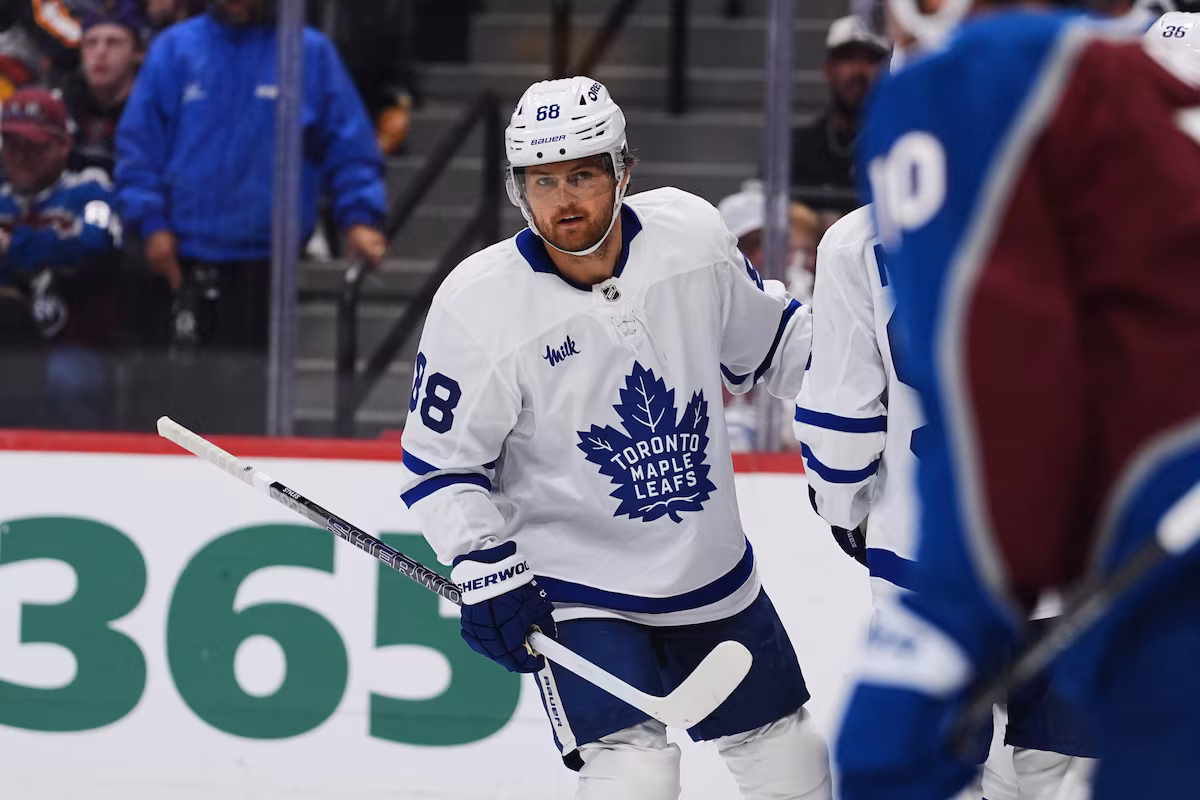 Les Maple Leafs battent l'Avs 6-3 alors que Nylander égale un sommet en carrière avec cinq points