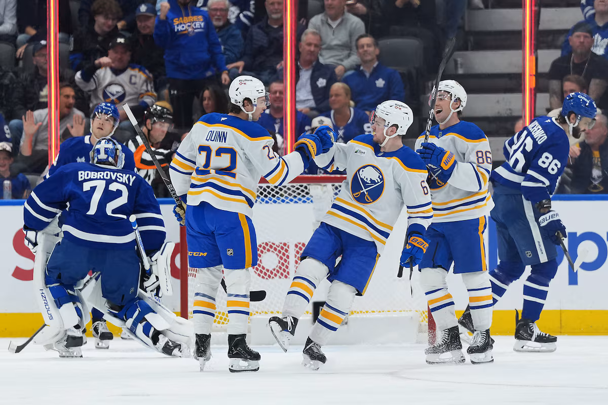 Les Sabres, champions de la division Atlantique, savent qu'ils ne surprendront personne cette saison